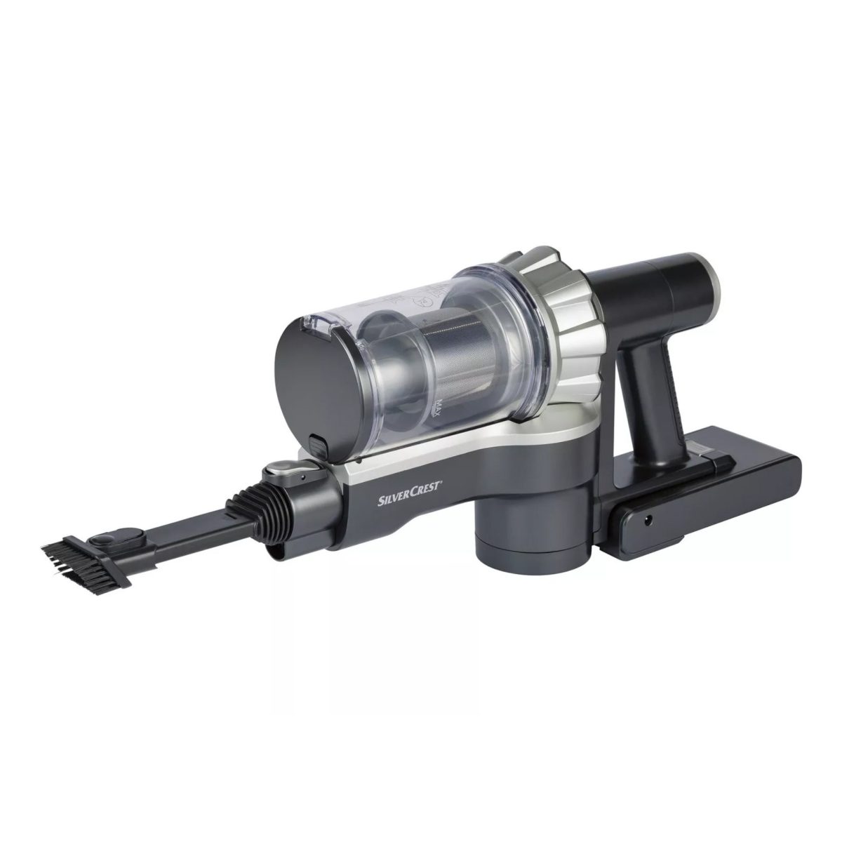 Aspirapolvere ricaricabile professional SHAZB 29.6 Silvercrest nero e grigio - immagine 3