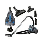 Silvercrest SBZBK 850 Aspirapolvere senza sacco 850W 0,6L GRIGIO BLU USATO