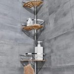 Mensola Bagno Estensibile Livarno Home da 145 a 250 cm con 3 Cestini - immagine 2