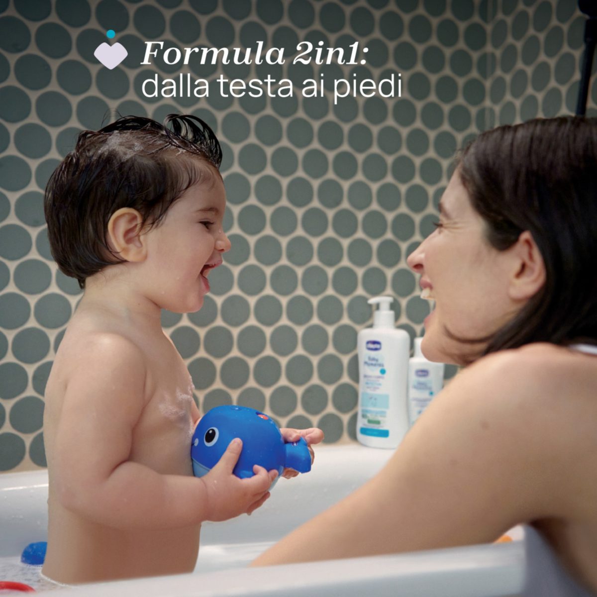 Chicco Bagno Shampoo Baby Moments 500ml Delicato Avena Senza Lacrime 2in1 - immagine 2