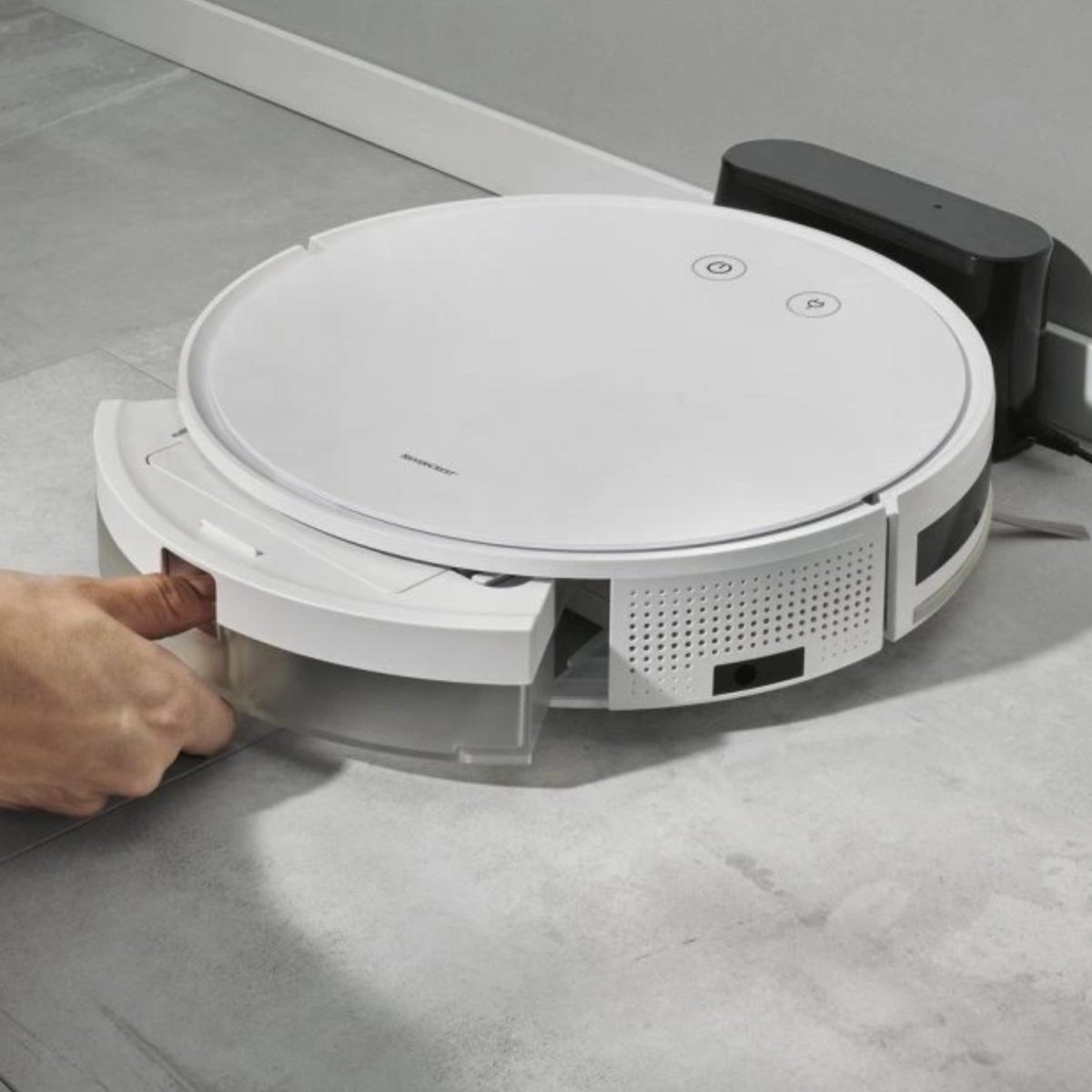 Silvercrest SSR 3000 Robot Aspirapolvere con Navigazione Giroscopica e App - immagine 5