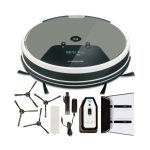 Robot Aspirapolvere Silvercrest SSRA1 WiFi 2600Pa 5 smart APP Bianco e nero - immagine 2