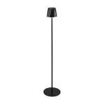 Livarno Piantana led ricaricabile 124 cm luce bianco caldo antracite metallizzato