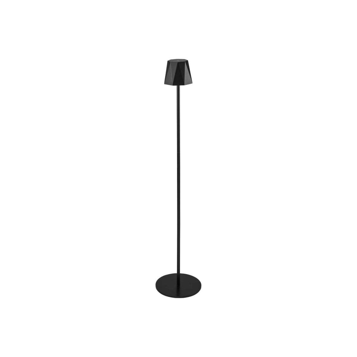 Livarno Piantana led ricaricabile 124 cm luce bianco caldo antracite metallizzato - immagine 2