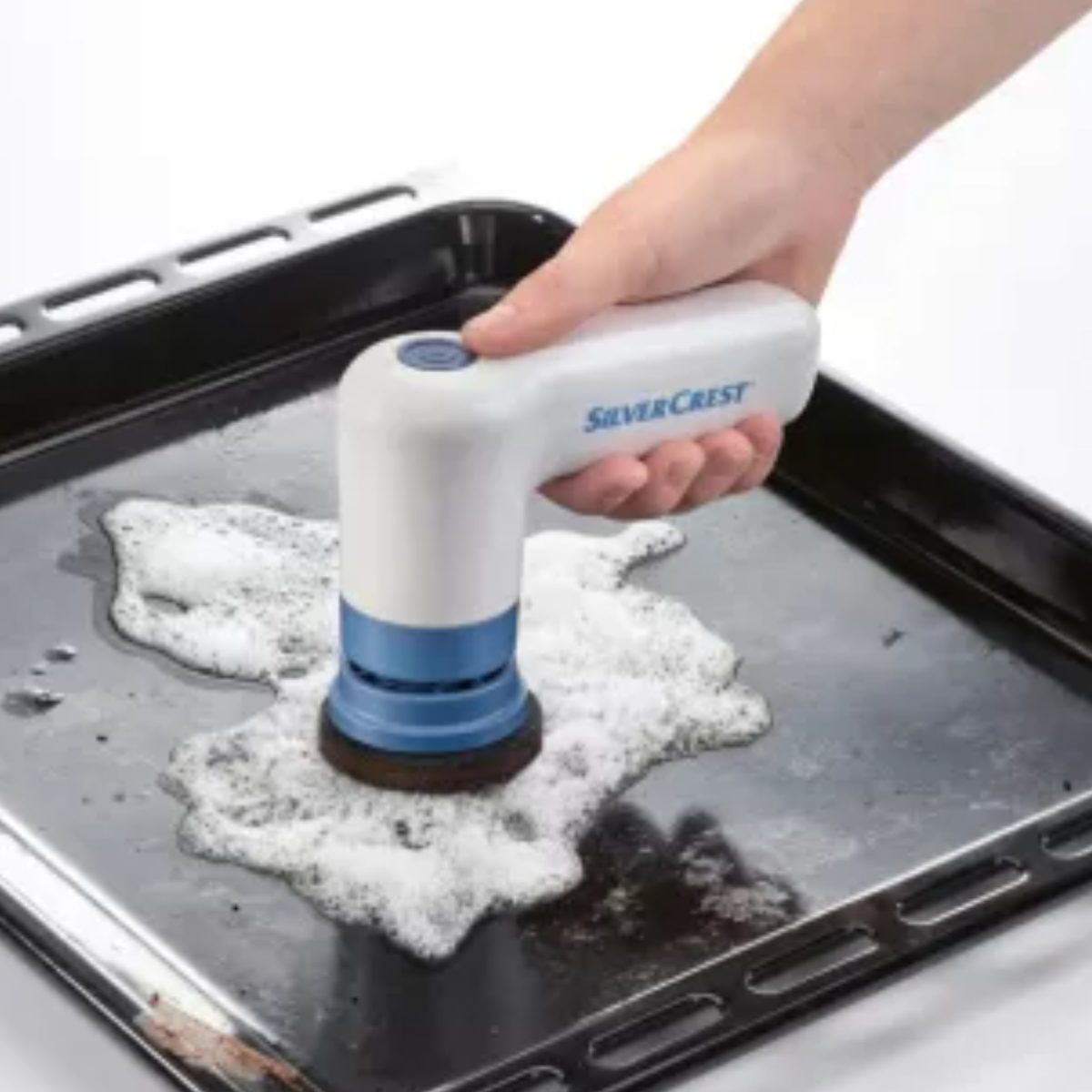Silvercrest SRB 4 Set Pulizia Elettrico USB Ricaricabile per Cucina Bagno Fughe - immagine 2