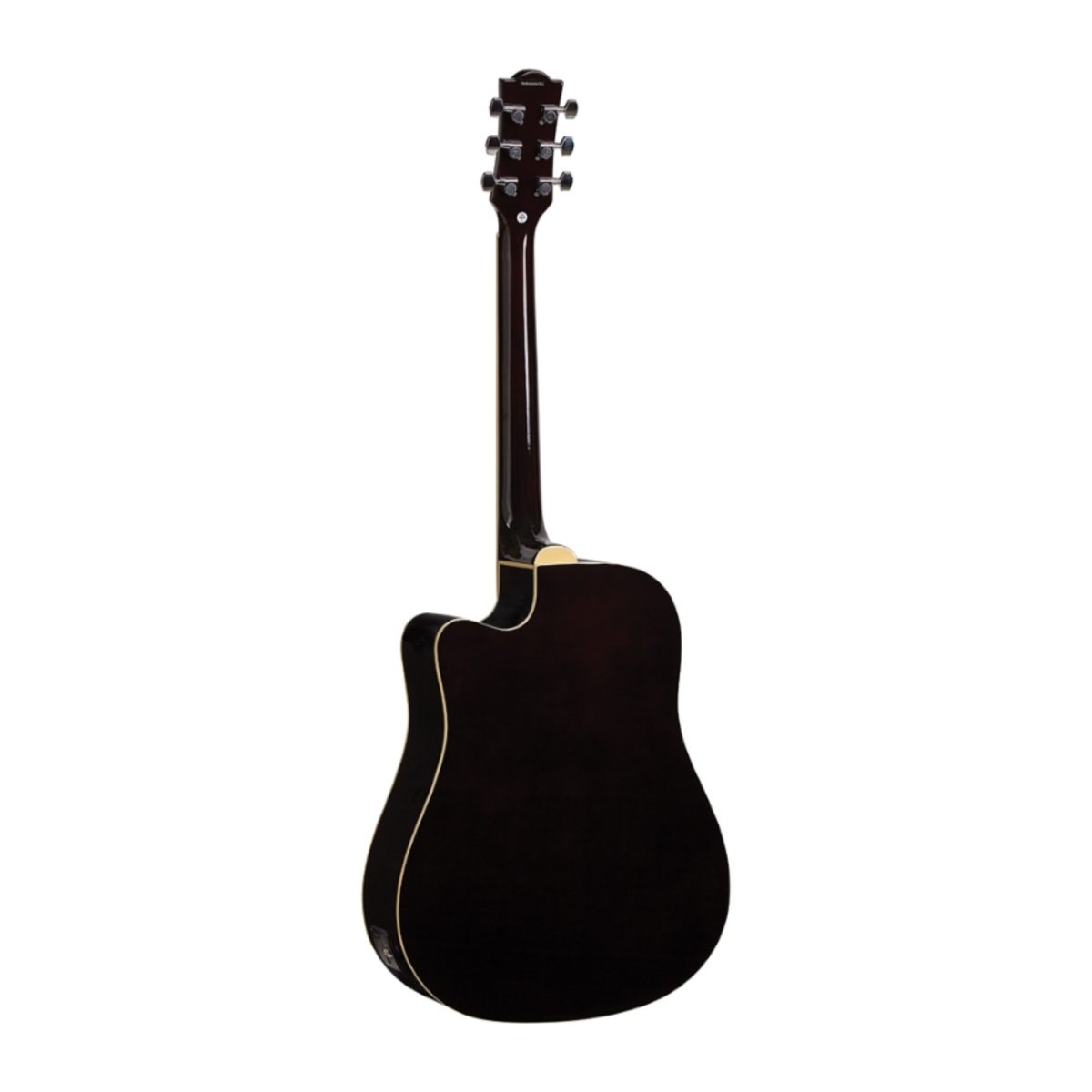 Eko Ranger CW EQ Brown 06216650 Chitarra acustica Sunburst Elettrificata Cutaway - immagine 4