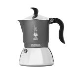 Bialetti Fiammetta Induction Moka 2 Tazze per Piano a Induzione Antracite 0007148