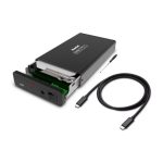 Hamlet Box esterno hard disk HXD35TCU31 Usb C Storage Station 10Gbps Type-C - immagine 2