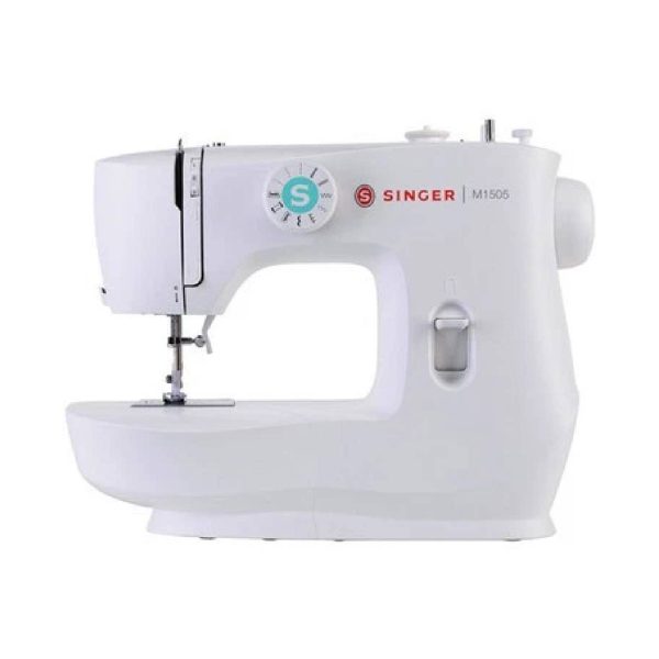 Singer M1505 Macchina da Cucire Meccanica Compatta 6 Punti Braccio Libero Bianca