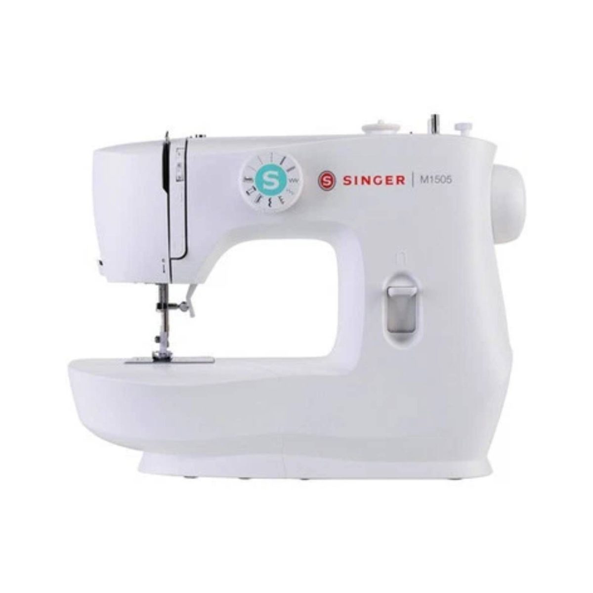 Singer M1505 Macchina da Cucire Meccanica Compatta 6 Punti Braccio Libero Bianca - immagine 4