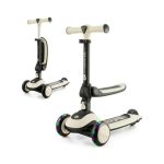 Kinderkraft Halley Monopattino Cavalcabile 2 in 1 Ruote LED Bianco - Nuovo Altro