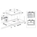 Piano cottura gas Indesit 869991660940 TH 642 I AV Avena da incasso - immagine 2