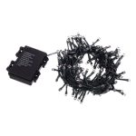 Filo Bizzotto Catena Luminosa 48 LED Bianco Caldo Cavo Verde a Batteria Esterno