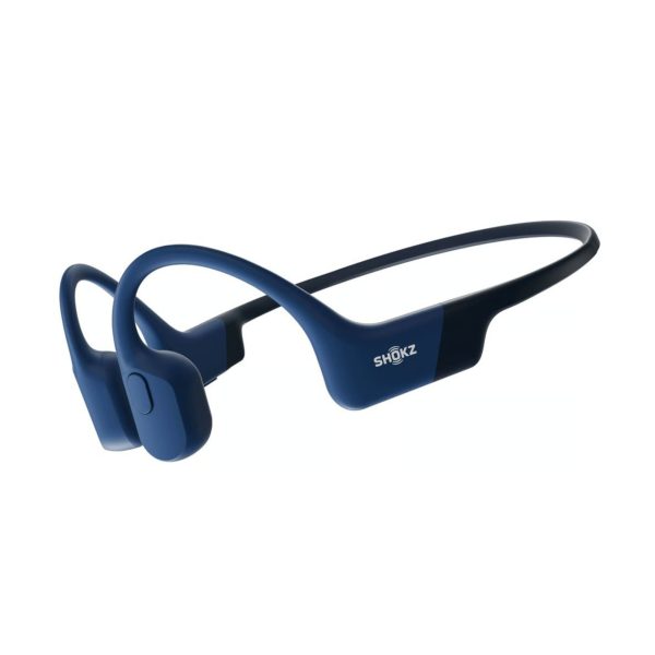 Shokz OpenRun Mini Auricolari Sportivi a Conduzione Ossea 8 ore bluetooth Blue
