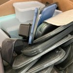 Lotto 69kg Contenitori Plastica Cucina Barattoli Nuovi per Mercatini fiere negozi - immagine 6