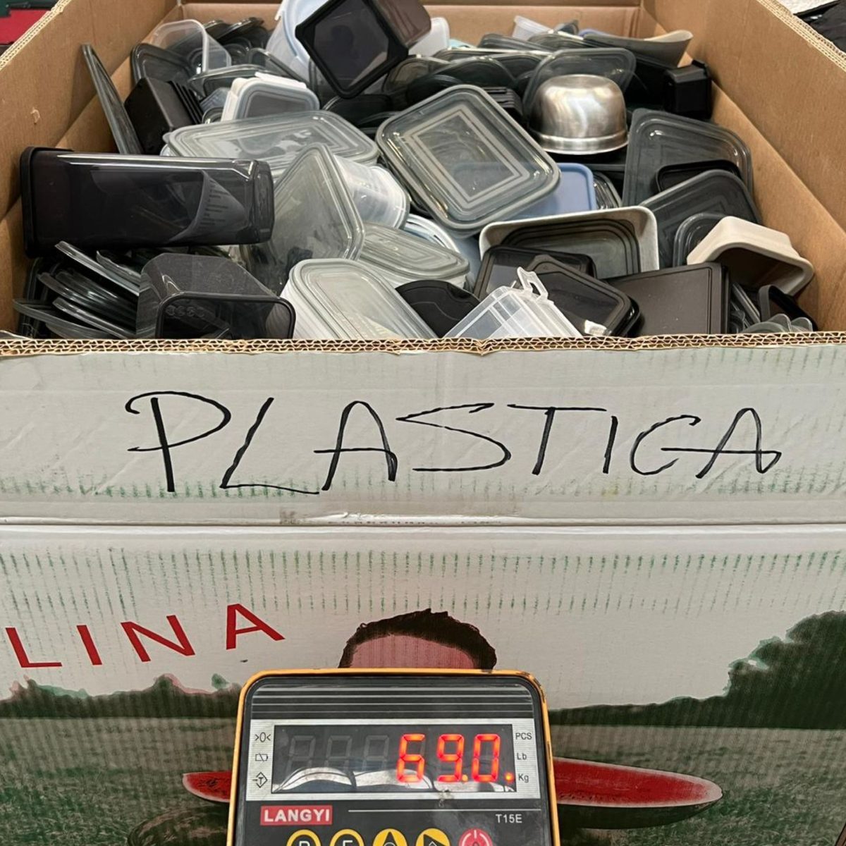 Lotto 69kg Contenitori Plastica Cucina Barattoli Nuovi per Mercatini fiere negozi - immagine 8