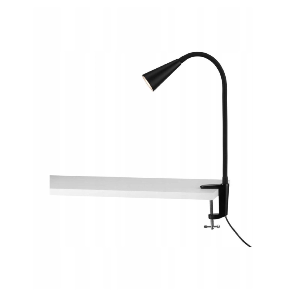 Livarno Lampada led con morsetto 3000 K bianco caldo altezza 56 cm nera - immagine 2