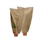 Parkside Coppia Cappucci Protettivi XL Beige per Piante e Vasi 180 x 120 cm