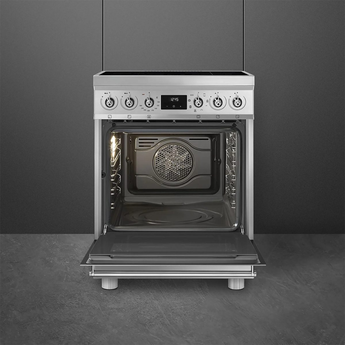 Smeg C6IMX2 Classica Cucina Induzione Forno Termoventilato Inox 60x60 - immagine 2
