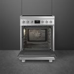 Smeg C6IMX2 Classica Cucina Induzione Forno Termoventilato Inox 60x60 - immagine 2