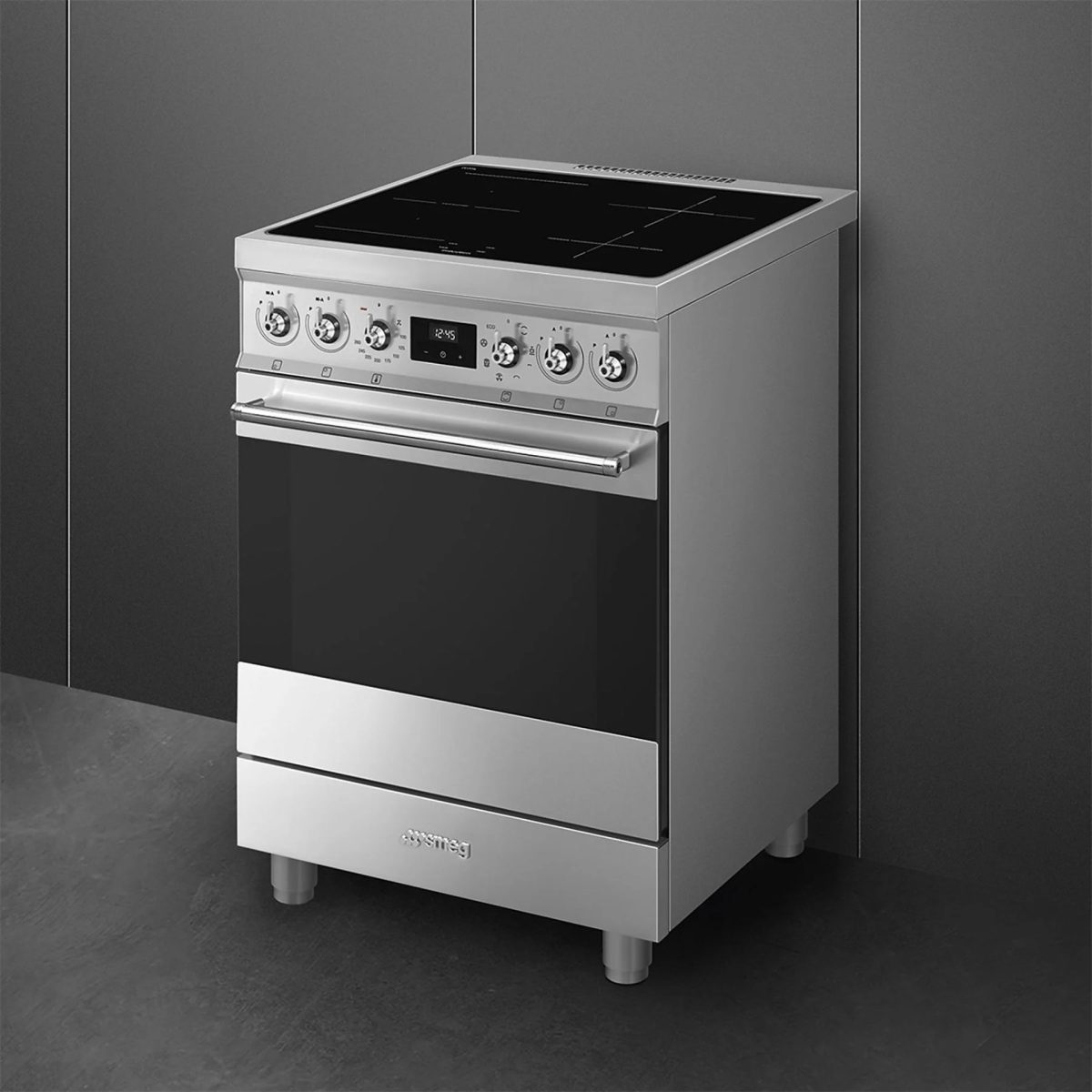 Smeg C6IMX2 Classica Cucina Induzione Forno Termoventilato Inox 60x60 - immagine 4