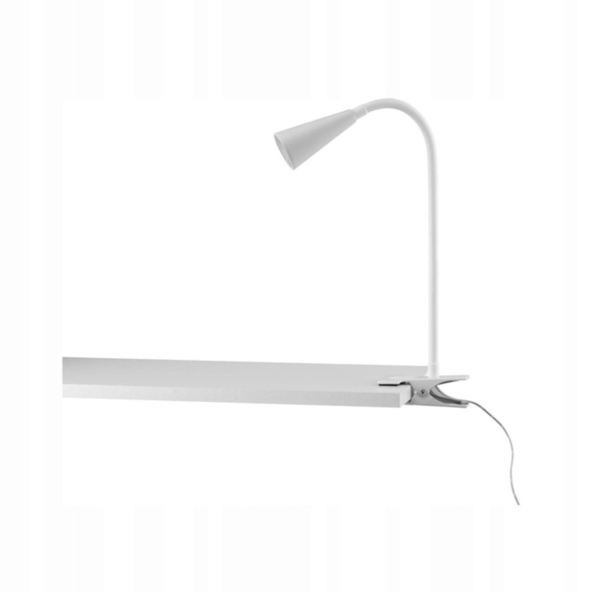 Livarno Lampada led con morsetto 51,8 cm 3000k luce bianco caldo bianca - immagine 4