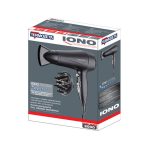 Termozeta 73046 Asciugacapelli Ionico 2000W con Diffusore e Concentratore Nero - immagine 3