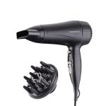 Termozeta 73046 Asciugacapelli Ionico 2000W con Diffusore e Concentratore Nero - immagine 4