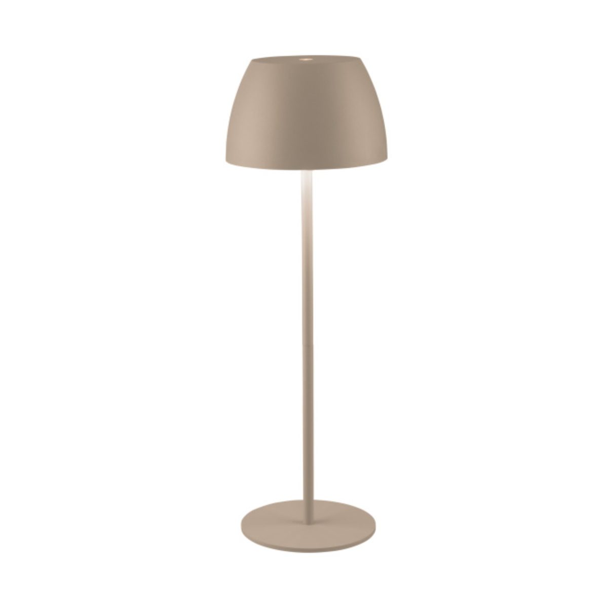 33748.jpg Livarno Lampada da tavolo LED ricaricabile 42 cm Stockholm Senza Fili Beige - immagine 1