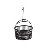 W5 Set Cestino con 50 Mollette Bucato Gancio Appendibile Plastica Resistente