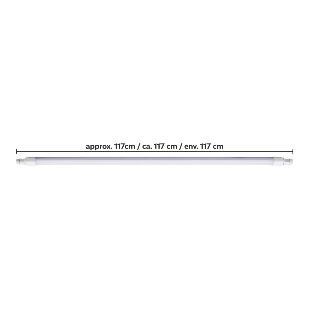 Livarno Home Lampada LED per Ambienti Umidi IP65 18W Luce Bianca Neutra 117 CM - immagine 2