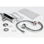 Easymaxx Rubinetto Elettrico Inox Acqua Calda Istantanea Display Digitale 3300W - immagine 5