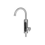 Easymaxx Rubinetto Elettrico Inox Acqua Calda Istantanea Display Digitale 3300W