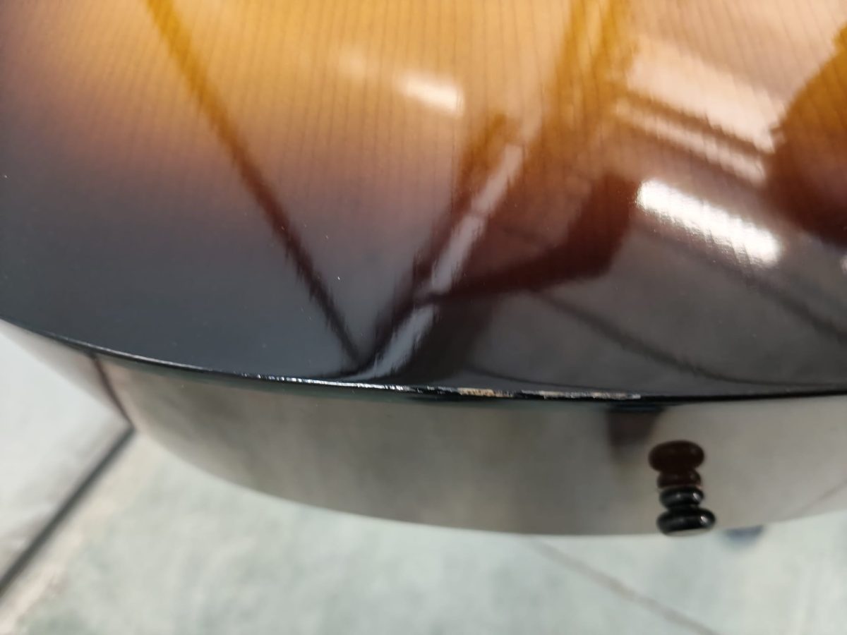 Yamaha F310 TBS Chitarra Acustica Sunburst Esposizione Confezione Aperta graffi - immagine 5