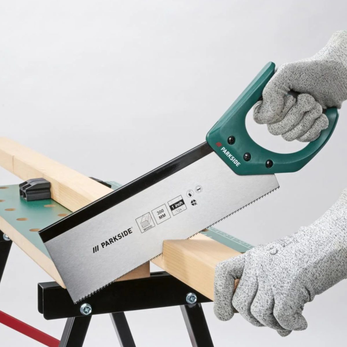 Parkside Seghe Manuali con Segaccio e Seghetto Universale cartongesso 3 pezzi - immagine 3