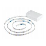 Striscia LED Livarno 30 LED 1m bianco neutro 4000K con box batterie e adesivo 3M