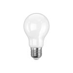 Lampadina LED Livarno Filamento E27 60W 2700K bianco caldo, vista laterale con attacco a vite