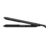 Piastra per capelli Cien Beauty con rivestimento ceramico, vista laterale aperta con piastre visibili