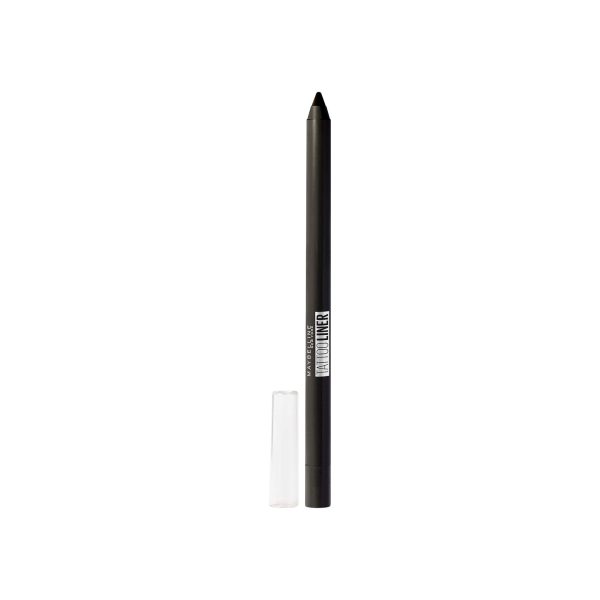 Maybelline Tattoo Liner 900 Deep Onyx, matita occhi gel senza cappuccio con punta in vista