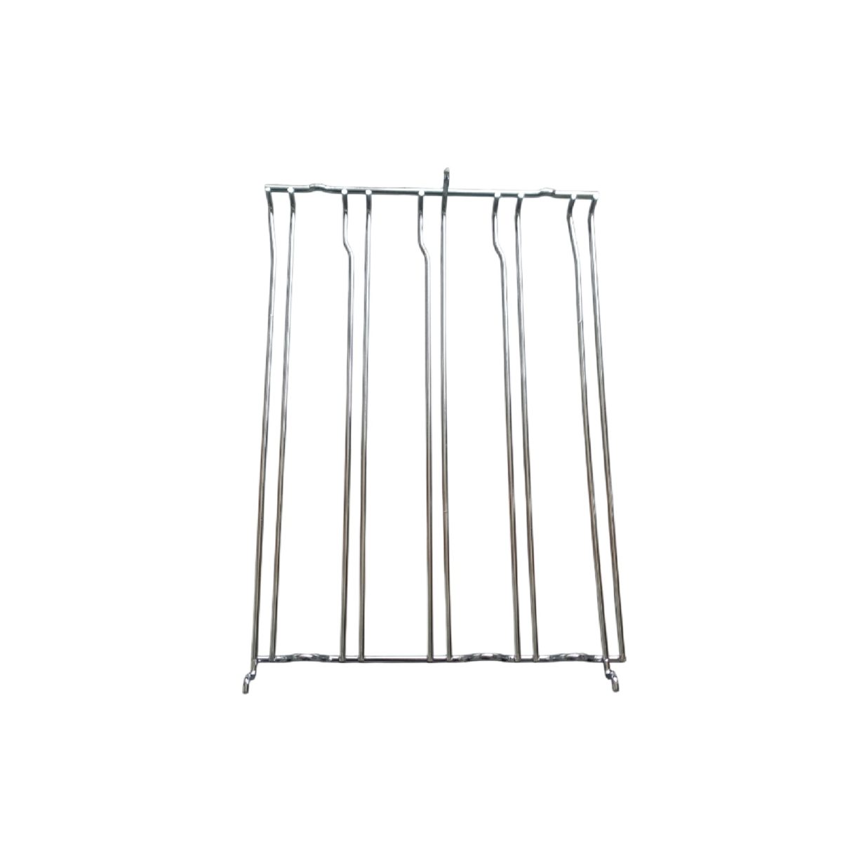Guida telescopica singola Smeg 848591236 per forno C6IMXT2, dettaglio struttura in metallo cromato