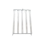 Guida telescopica singola Smeg 848591236 per forno C6IMXT2, dettaglio struttura in metallo cromato