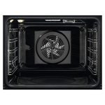 Electrolux FR65G forno da incasso 72L, vista interna cavità con ventola Surroundcook e guide laterali