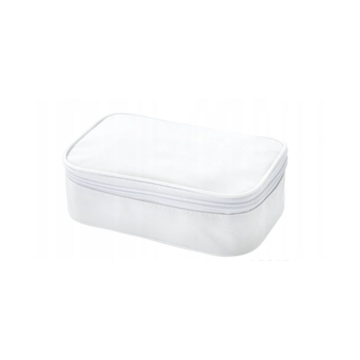 Silvercrest SMPS 7 kit manicure pedicure, custodia in tessuto bianco per il trasporto degli accessori