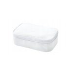 Silvercrest SMPS 7 kit manicure pedicure, custodia in tessuto bianco per il trasporto degli accessori
