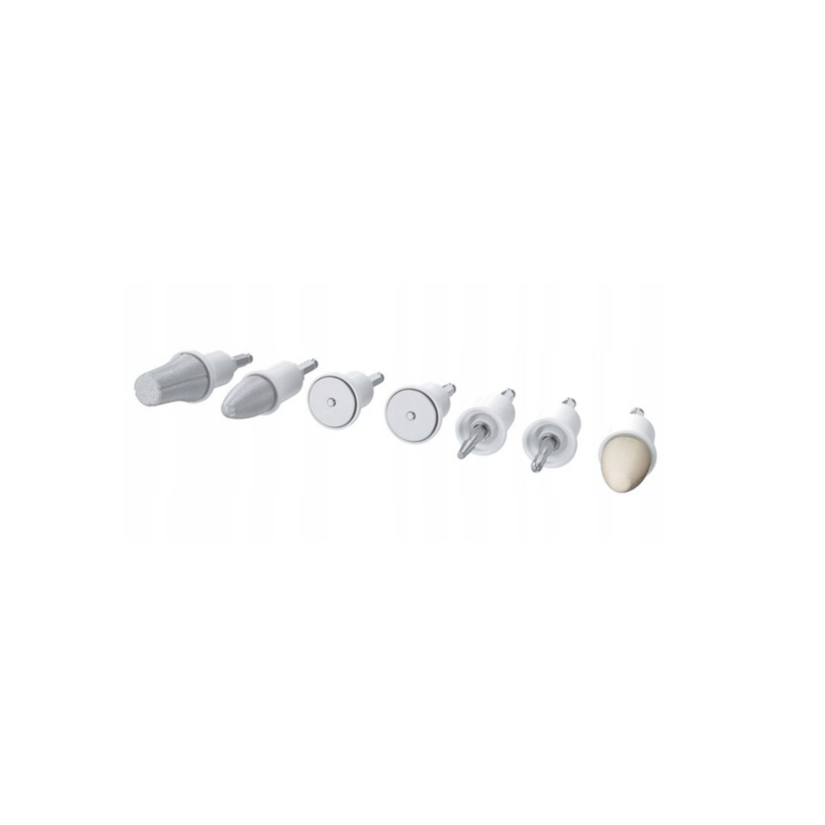 Silvercrest SMPS 7 kit manicure pedicure, set completo delle 7 testine intercambiabili incluse