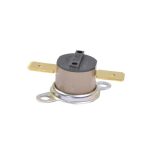 Termostato sicurezza Smeg 818730424 70°C dettaglio pulsante di reset manuale sul retro