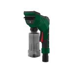 Spazzola Parkside Wet Dry per aspirapolvere, serbatoio 350ml con setole nere a vista frontale