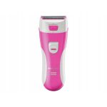Depilatore Silvercrest SLSN 3 C3 vista frontale con testina rasoio e pulsanti di accensione