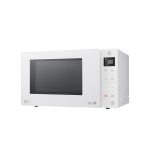 Microonde LG NeoChef MH6336GIH bianco vista frontale con display digitale e comandi touch