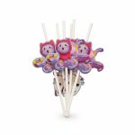 Party Set Gabby's Dollhouse, cannucce decorative a tema Pandy Zampa per festa di compleanno bambini